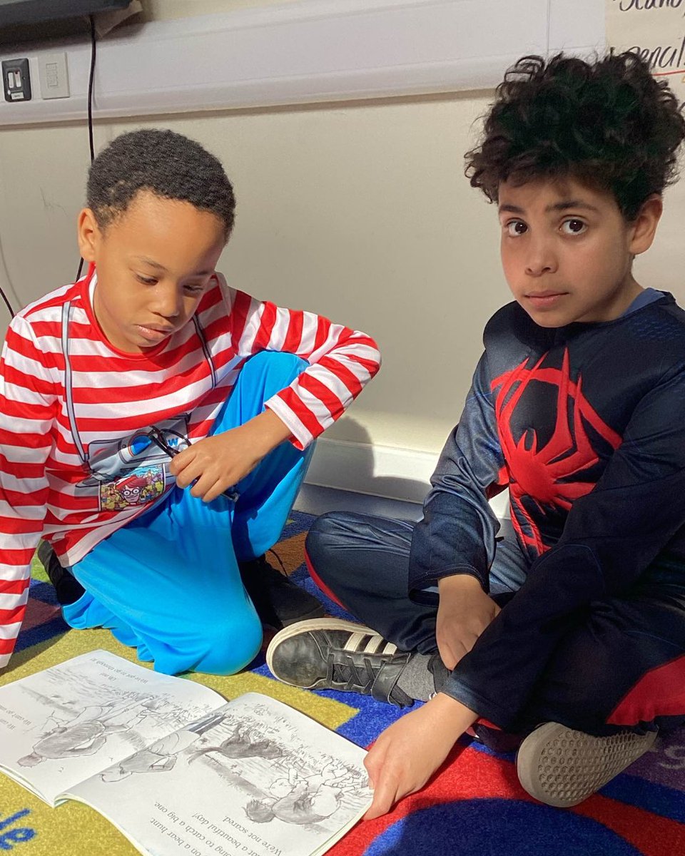 📖 "Throughout the day on World Book Day, classes in KS2 visited KS1 pupils to share stories. A big thank you to the Year 5 students who came to read with the Year 2 pupils – they truly enjoyed it!" ~ Miss Phelan

#StAnnesAndGuardianAngels #Spitalfields #Whitechapel #Shadwell