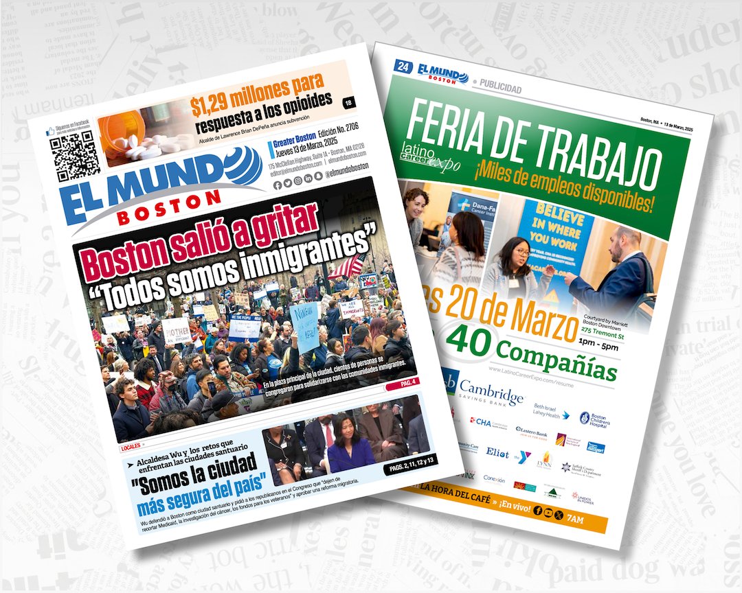 El Mundo Boston (@elmundoboston) on Twitter photo Ya está en circulación! El Mundo Boston con la más completa información de las noticias más importantes de tu comunidad en tu idioma. Visita: elmundoboston.com #elmundoboston #elmundoboston Ya está en circulación! El Mundo Boston con la más completa información de las noticias más importantes de tu comunidad en tu idioma. Visita: elmundoboston.com #elmundoboston #elmundoboston