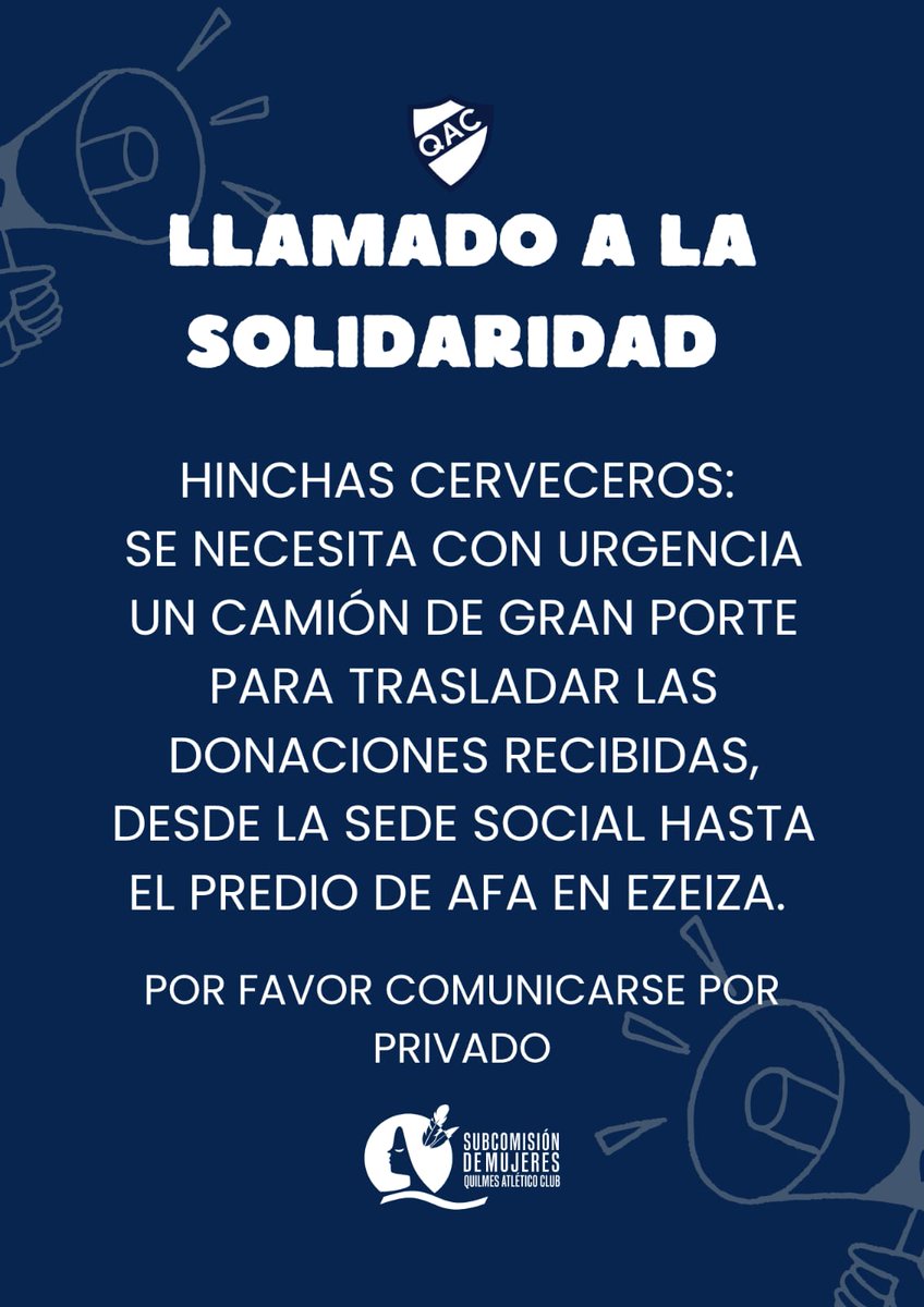 Departamento de Género y Diversidad QAC tweet media