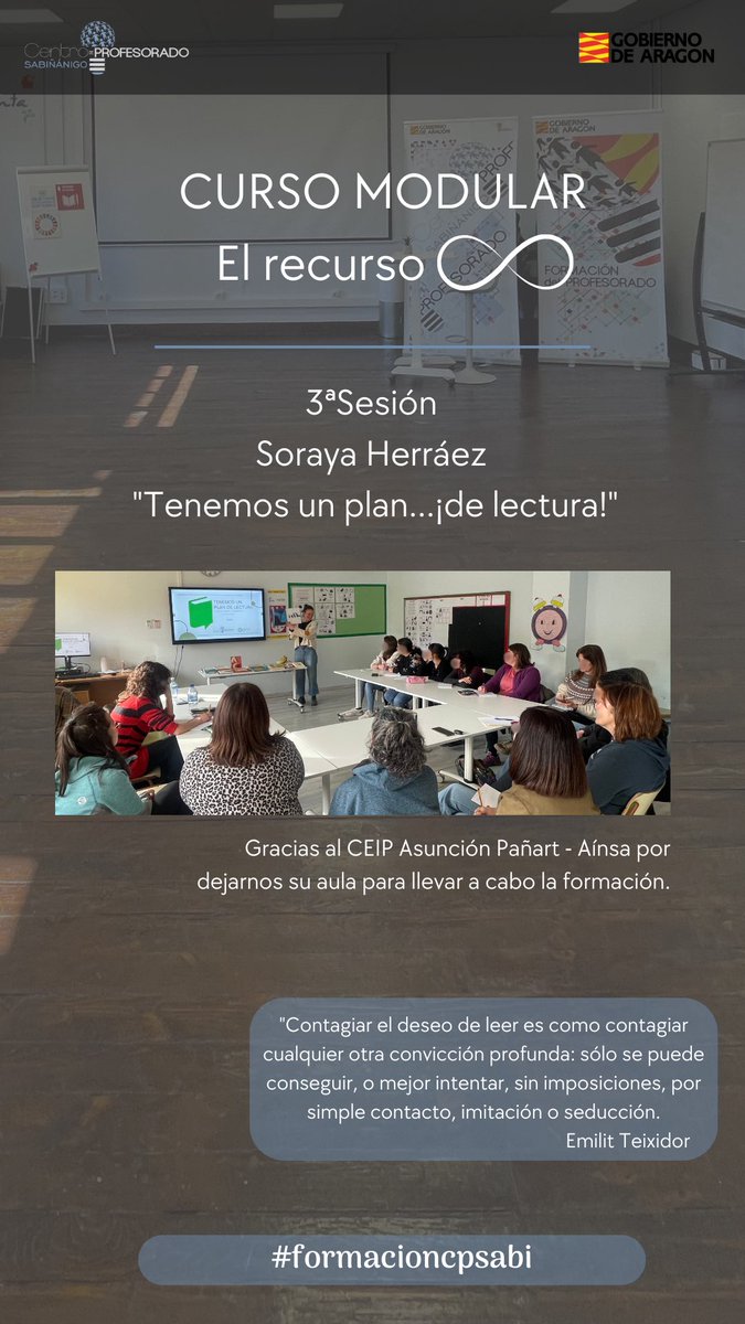 Centro de Profesorado de Sabiñánigo (@cpsabi) on Twitter photo 