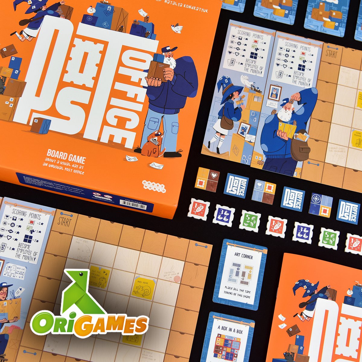 🇫🇷 POST OFFICE – FRENCH edition 🇫🇷

@origames_official will publish Post Office and Post Office. Card Game in the French language.

📸: <a href="/meeplefoundry/">Meeple Foundry</a>

#postoffice #postofficecardgame #boardgames #origames #hobbyworldint