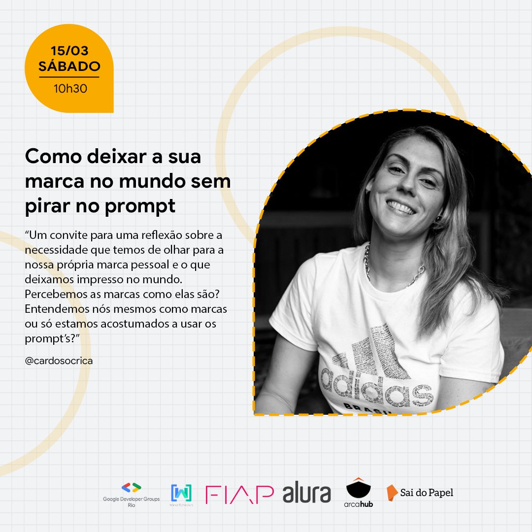GDG Rio de Janeiro (@gdgrio) on Twitter photo 