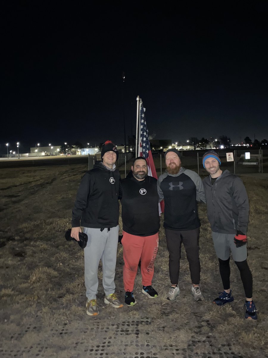 The HIM of <a href="/F3Omaha/">F3Omaha</a> w/ Leadership from our brother <a href="/F3_TeaParty/">F3TeaParty</a> took our Rods &amp; Staffs to Shepherded our way out of the Valley. The journey is ongoing!
Psalm 23:4
Thank you for your leadership Tea Party!Superb BD &amp; COT 👊🏻
Welcome FNG - Red Card

Next up : <a href="/johnwehling/">F3DLeague</a>