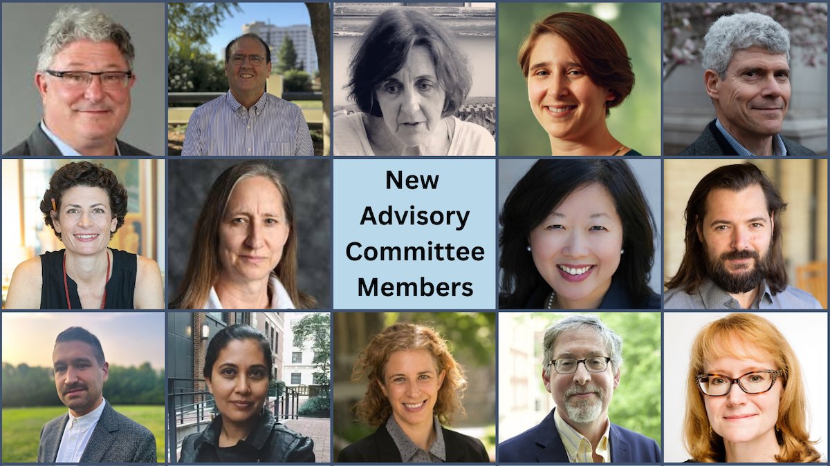 We are pleased to welcome 14 new members to our advisory committee! These faculty members join our diverse community of researchers and scholars. Learn more: tinyurl.com/4s2tafb8