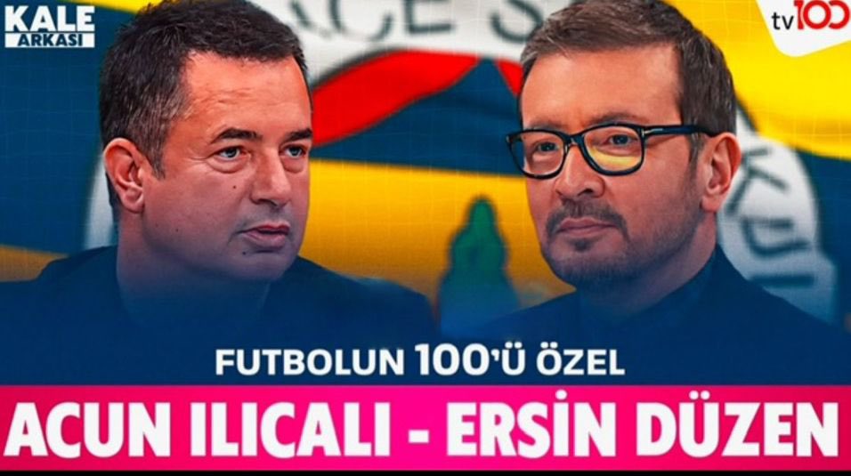 Ersin Düzen’in tv100’de ki “Futbolun 100’ü” programına konuk oldum, güzel bir sohbet oldu. İzlemek için: youtube.com/live/d5bgAmwtp…
