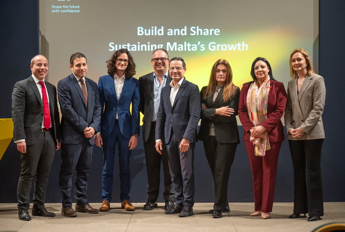 EY Malta, The Malta Chamber &amp; Times of Malta organised the ‘Build and Share: Sustaining Malta’s Growth’.

Read more 👉 tinyurl.com/3r4zzyxz