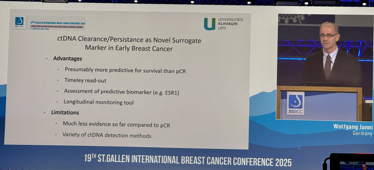 ctDNA is emerging as a promising surrogate marker in breast cancer research. It offers a non-invasive way to monitor disease progression, treatment response, and recurrence risk. <a href="/SG_BCC/">SGBCC</a>