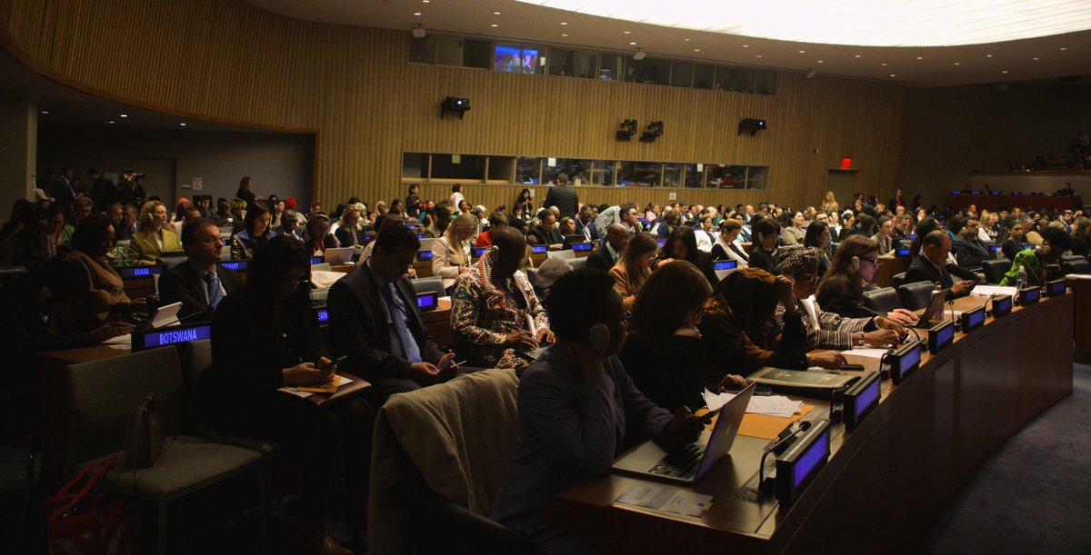 Hon. Minister of Gender, Children and Social welfare, Fatou Kinteh delivered a statement at the ‘Ministerial Round Table’ meeting under the theme National Mechanism for Gender Equality and empowerment of women and girls.
facebook.com/share/p/18WKeX…