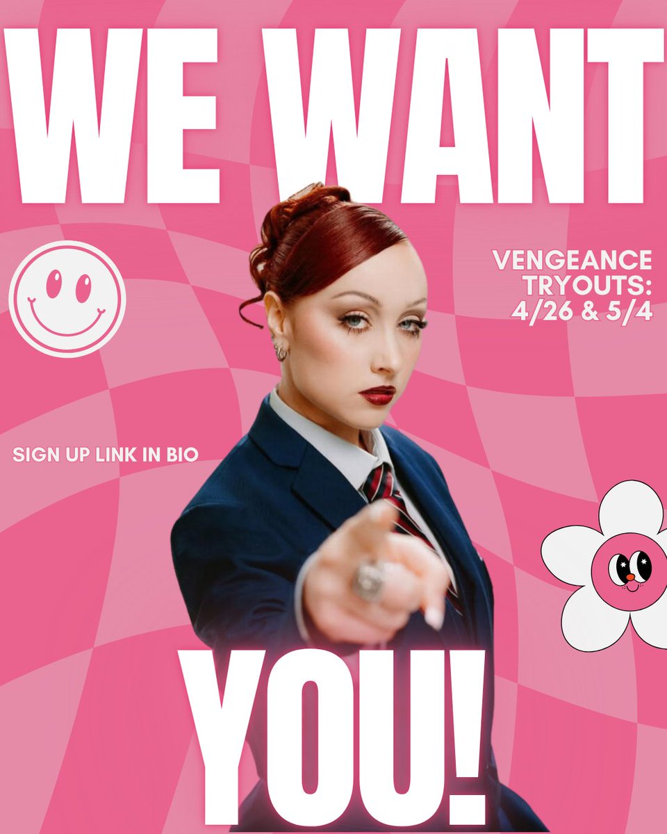 Vengeance Tryouts! Link in bio, go sign up!