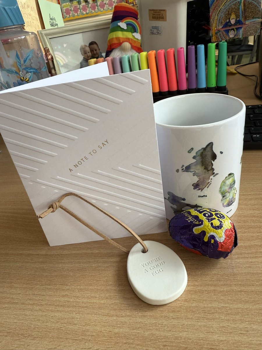 Beautiful gift from <a href="/donnabheag/">Miss MacDonald</a> and our Gaelic pals - always look forward to helping out and supporting our Gaels! #sinneCalderglen