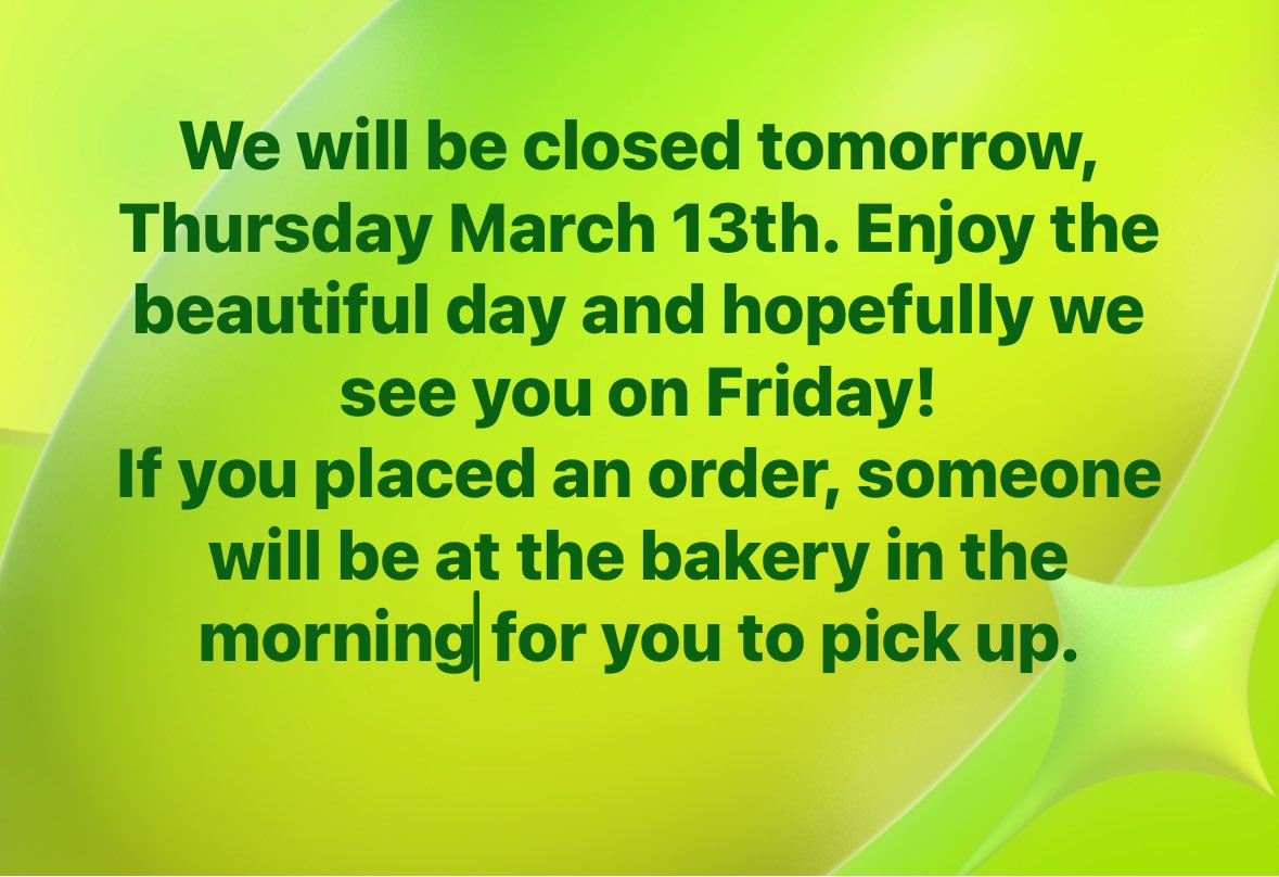 Liebermann’s And Beyond Bakery tweet media