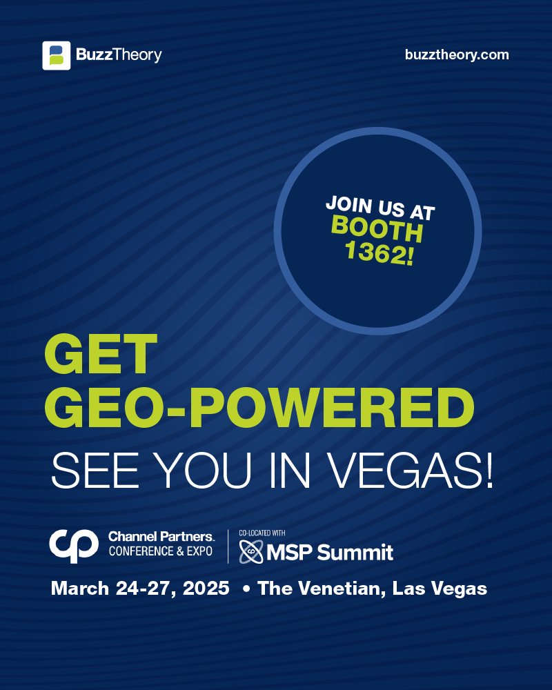 Search is fracturing as AI rewrites the rulebook.

We pioneered transforming Generative Engine Optimization (GEO) into a competitive advantage for our clients.

If you're at #ChannelPartners, stop by Booth #1362 for  coffee, BuzzBeans &amp; the latest on search marketing.