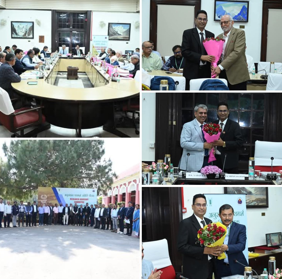 Research Advisory Committee Meeting 2025
<a href="/icarindia/">Indian Council of Agricultural Research.</a>