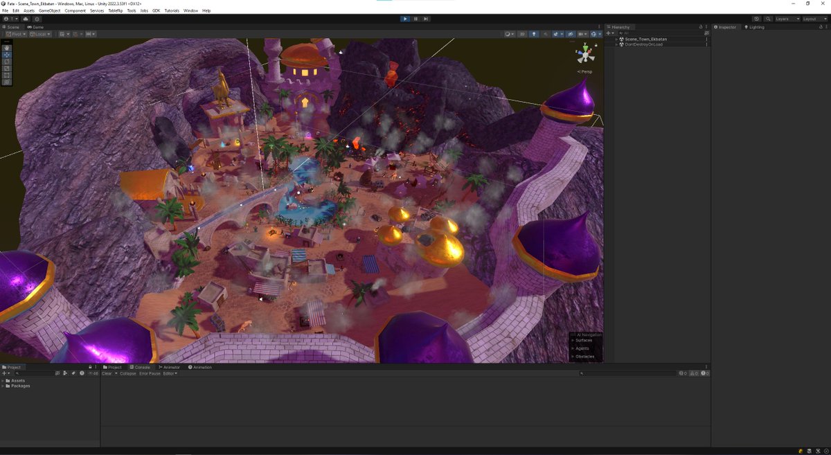 PlayFATEGame's tweet image. Ever wondered how FATE: Reawakened was brought to life? Check out these behind-the-scenes shots of our work in @unity! #MadeInUnity