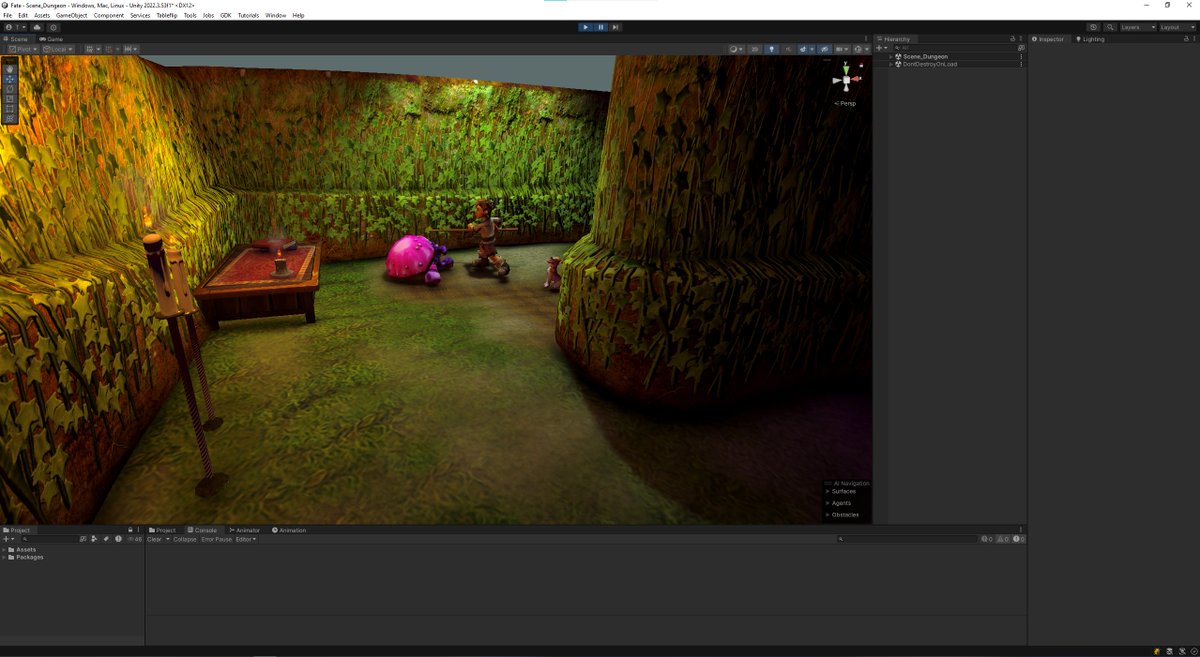 PlayFATEGame's tweet image. Ever wondered how FATE: Reawakened was brought to life? Check out these behind-the-scenes shots of our work in @unity! #MadeInUnity