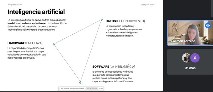 rafacamu's tweet photo. Hoy toca bloque de lujo en el curso de #LenguajeClaro de @UAHes y @novagob, el dedicado a #IA.

En la primera sesión @tweetmench explica conocimientos básicos sobre IA analítica y generativa y conoceremos en profundidad #Clara, la herramienta de @losdelvolcan que cumple ¡5 años! https://t.co/DbsjONEWts