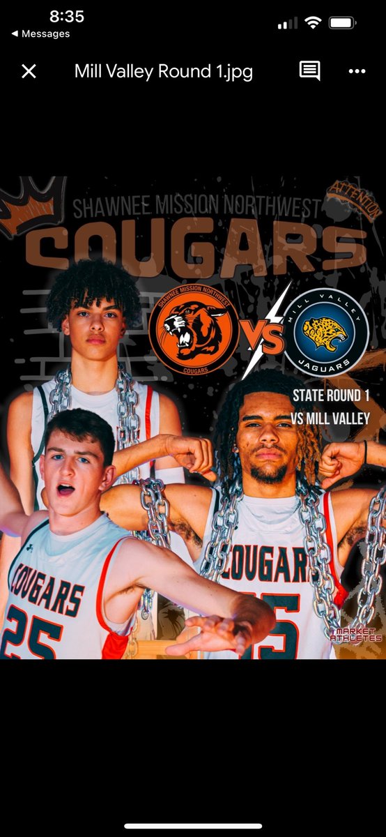 Game Day!!! State Quarterfinals vs Mill Valley
📍Wichita, KS Koch Arena 
⏰ 4pm
#runitback