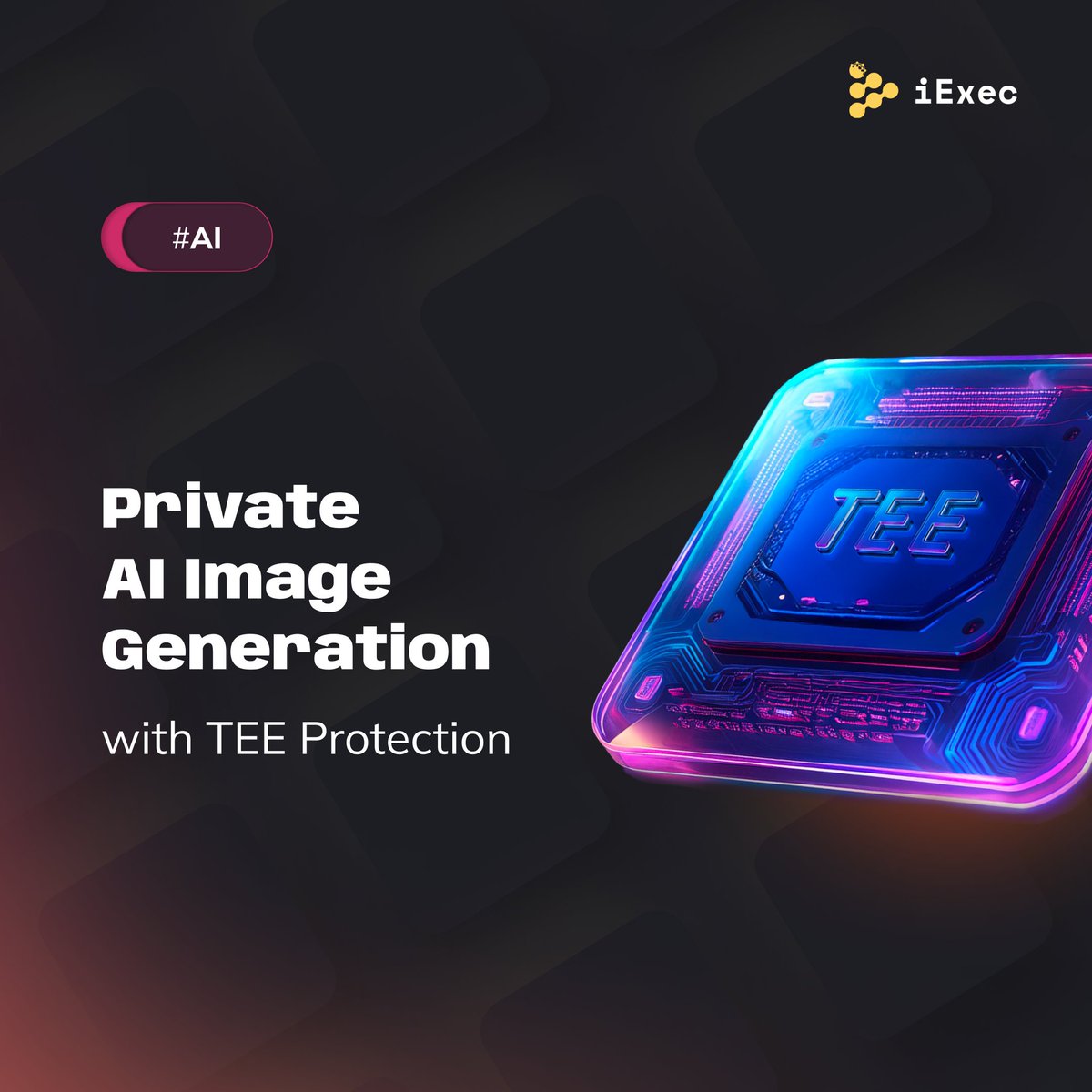 How it works:

➡️ You write a prompt. It gets encrypted and sent to iExec’s iApp.
➡️ Secure TEE processes it and generates the image. Output stays encrypted.
➡️ Image is ready to download. Only the owner can access it.

👉 iex.ec/confidential-a…