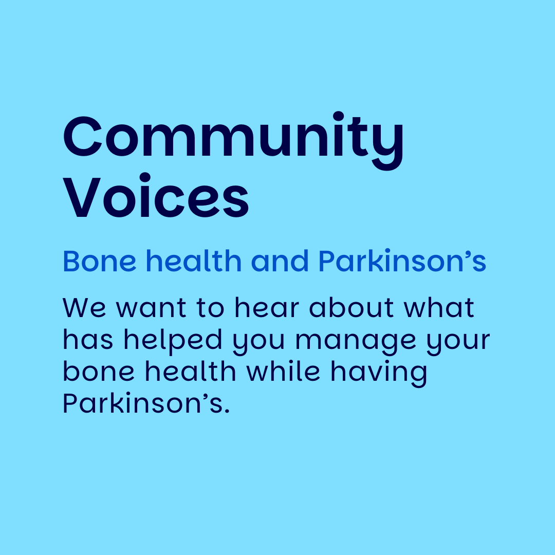 We’re creating a new health information booklet about Parkinson’s and looking after your bones, but we need your help. We need 12 people to share their views and experiences either through an online focus group or written survey. 

Find out more, here: prksn.uk/3Xqsx5y