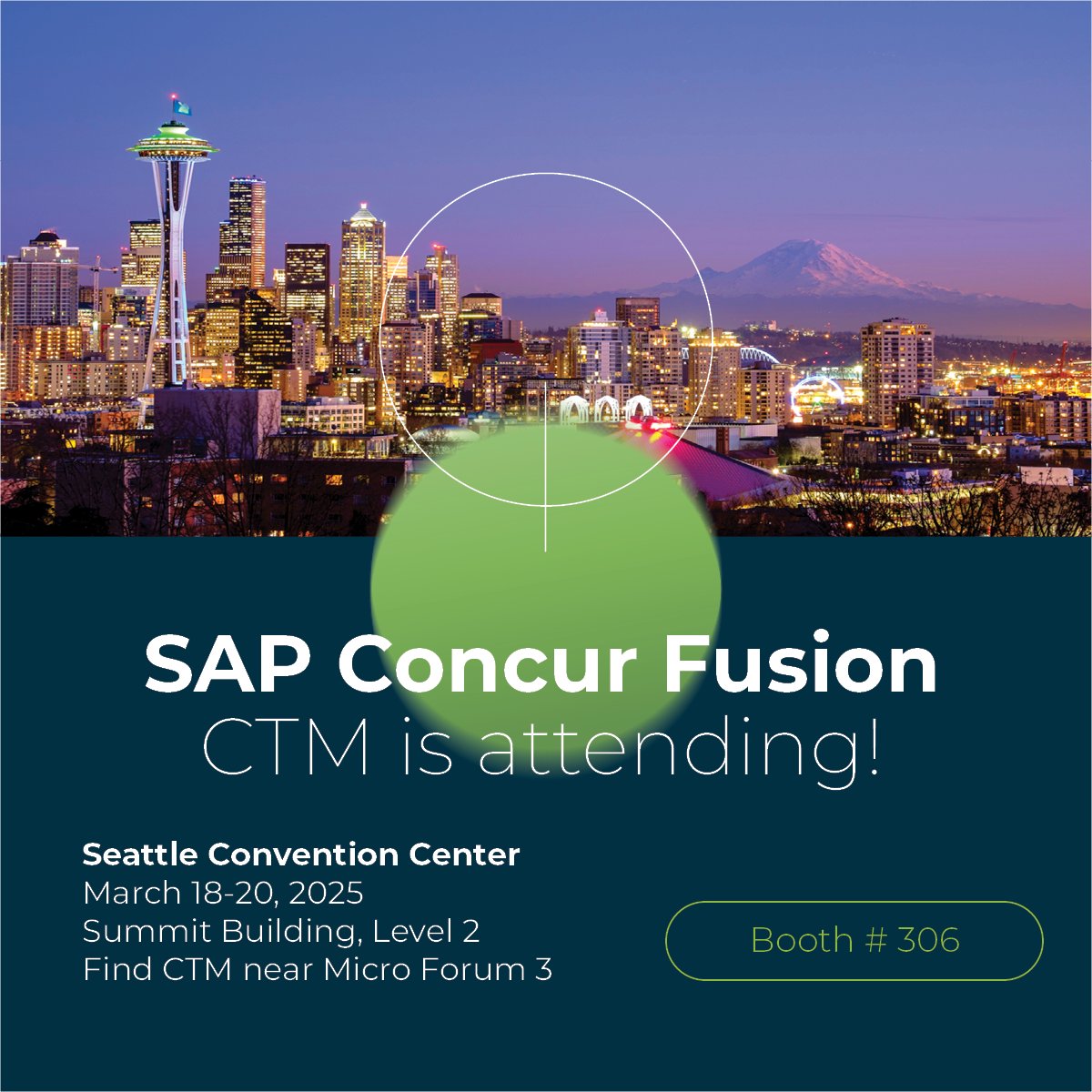 TravelCTM_US's tweet image. CTM hopes to see you at SAP Concur Fusion in beautiful Seattle, Washington, March 18-20th!
 
We&apos;ll be at booth #306, and are excited to connect with you on the floor, if you&apos;ll be at the event.

#sapconcurfusion #businesstravel #traveltechnology