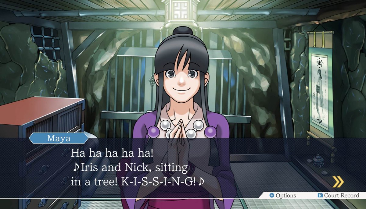 honestly i don't understand people who ship maya x phoenix, like how is this not little sister coded