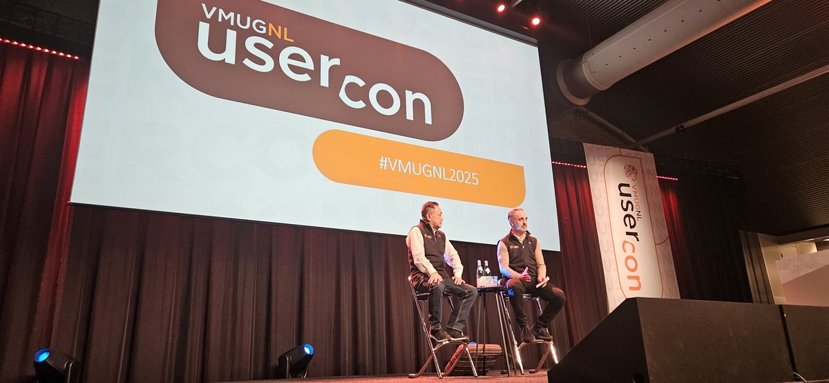 The finale session of the day. <a href="/Broadcom/">Broadcom</a>'s CEO and CTO EMEA.

#VMUGNL2025