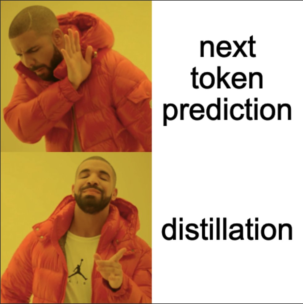 2025 is the year of distillation

Knowledge Distillation (Hinton et al TEN years ago) is finally getting its moment as the entire Gemma 3 family of model was pre and post trained using distillation

What is distillation, who's doing it, and when should you use it? a 🧵 👇