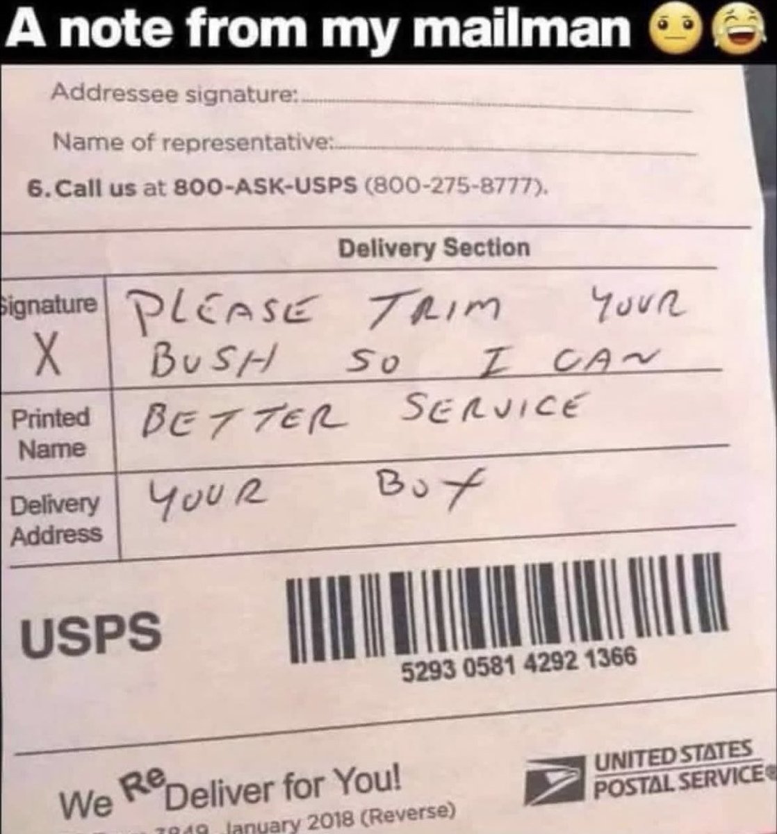 M.E. Nesser (@sassysnatch) on Twitter photo Love the mailman! #thehappyhooha #funnyshit Love the mailman! #thehappyhooha #funnyshit