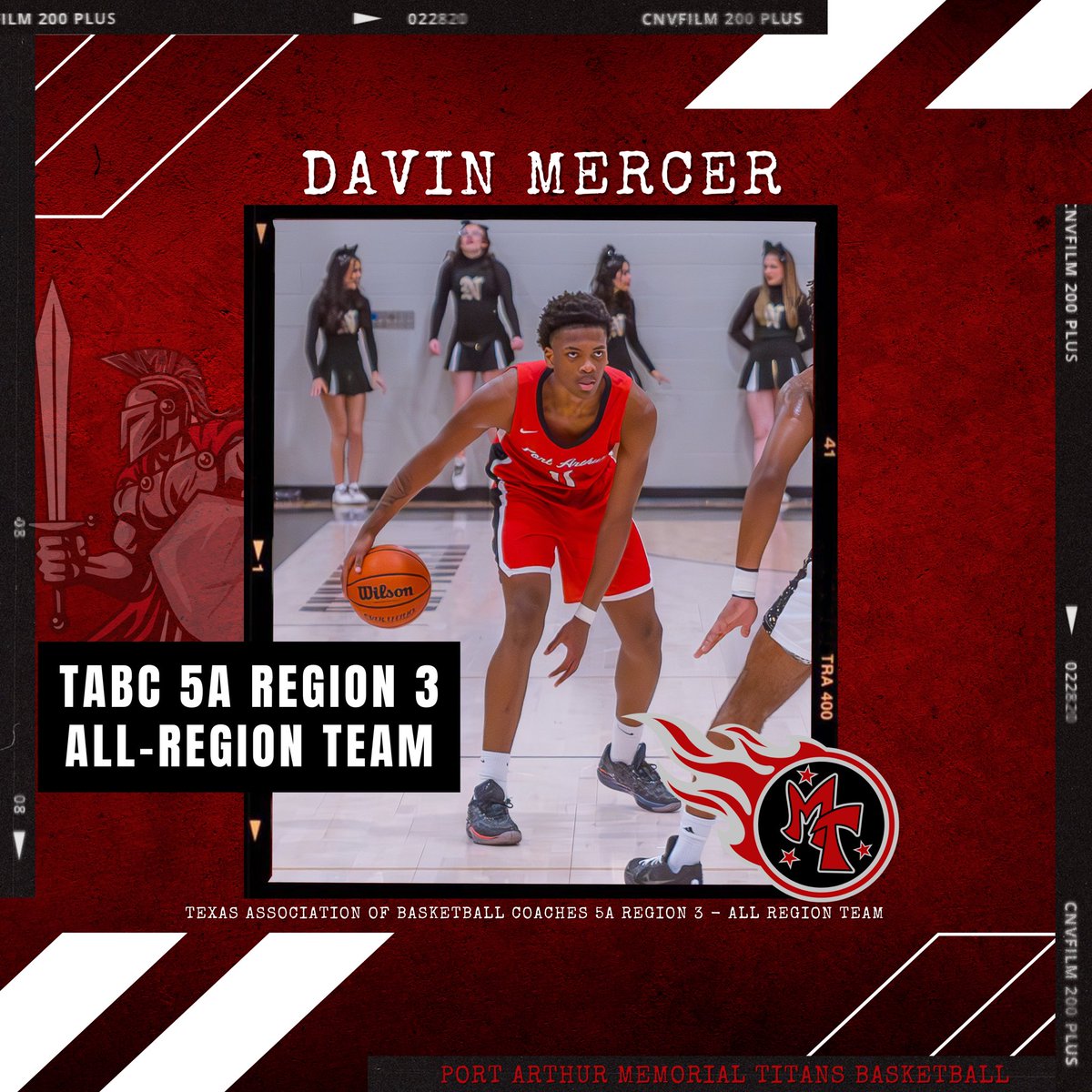 Port Arthur Memorial Titans Boys Basketball🔴⚫️⚪️ (@pamemorialbb) on Twitter photo Congrats to Davin Mercer <a href="/DavinMercer_/">Davin Mercer</a> on being selected to the TABC 5A Region 3 All-Region Team! <a href="/portarthurisd/">Port Arthur ISD</a> <a href="/Tabchoops/">𝙏𝘼𝘽𝘾🏀📋</a> <a href="/hoopinsider/">Hoopinsider</a> Congrats to Davin Mercer <a href="/DavinMercer_/">Davin Mercer</a> on being selected to the TABC 5A Region 3 All-Region Team! <a href="/portarthurisd/">Port Arthur ISD</a> <a href="/Tabchoops/">𝙏𝘼𝘽𝘾🏀📋</a> <a href="/hoopinsider/">Hoopinsider</a>