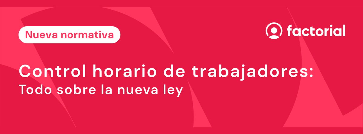 IFR_Group's tweet photo. 👉 Sobre la ley, todo lo que debes saber aquí https://t.co/RaBmb64GtK #Factorial #RRHH #SoftwareFactorial #ControlHorario #LeydeControlHorario @IFR_Group https://t.co/mfLTRxNLBI