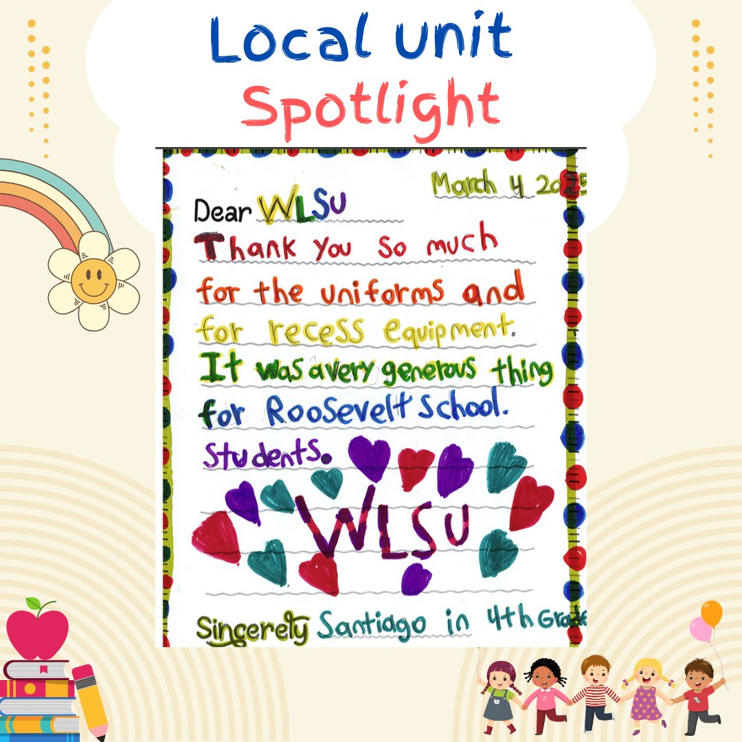 🌟 **Shout Out to West Lake Shore Unit's Incredible Community Support!** 🌟
We are so proud to highlight the amazing work being done by the **West Lake Shore Unit** (WLSU) in supporting local schools and making a real difference in students' lives! 💙📚