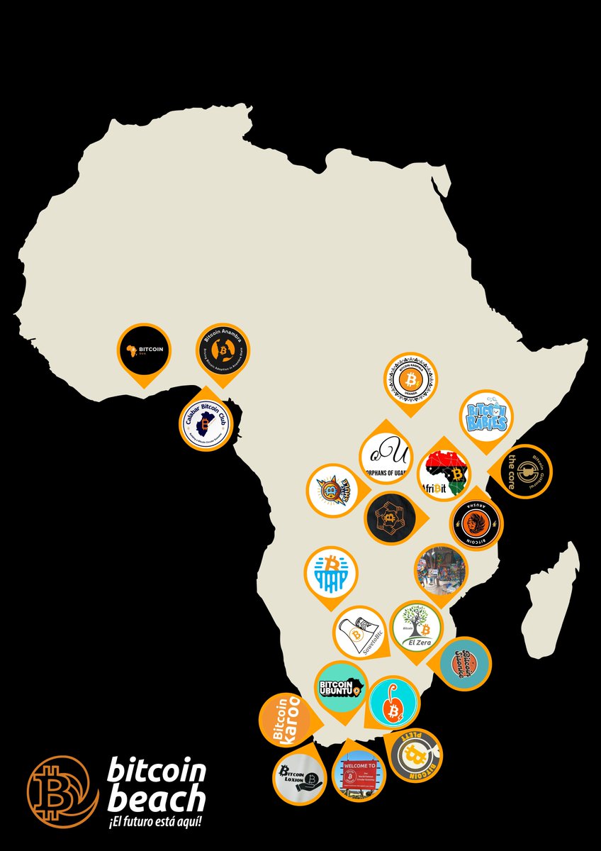 Bitcoin Ekasi (@bitcoinekasi) on Twitter photo Thanks to <a href="/Bitcoinbeach/">Bitcoin Beach</a>, 23 projects across the African continent have been supported, through 2023 - 2025, to help kick start Bitcoin circular economies within their communities!
These projects are all working to make Bitcoin everyday money. They include, in no particular Thanks to <a href="/Bitcoinbeach/">Bitcoin Beach</a>, 23 projects across the African continent have been supported, through 2023 - 2025, to help kick start Bitcoin circular economies within their communities!
These projects are all working to make Bitcoin everyday money. They include, in no particular