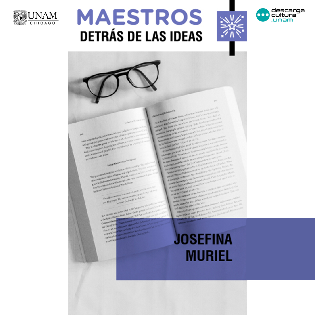 En voz de... Josefina Muriel
Fue doctora en Historia e investigadora Emérita de la UNAM, abrió campos de conocimiento inexplorados. 
📖💜En esta entrega conoceremos cómo desarrolló su vocación y legado.
🔊 Escúchalo aquí:
descargacultura.unam.mx/gran-dama-de-l…
#DescargaCultura #UNAMChicago #8M