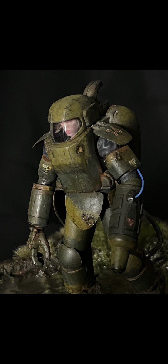 theloniusdizz's tweet image. 1/20 A.F.S. Polar Bear. Different angles of a model I’ve posted before 

#maschinenkrieger #sf3d #afs #kowyokoyama #plamo #scalemodel #scifi #scifiart #マシーンクライガー #maschinenkriegerzbv3000