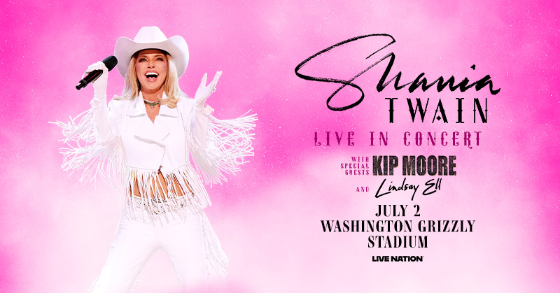 Logjam Presents (@logjampresents) on Twitter photo JUST ANNOUNCED: 💎 Get ready, #Missoula, <a href="/ShaniaTwain/">Shania Twain 💎💎💎</a>, the undisputed queen of country pop, is coming to Washington-Grizzly Stadium on July 2, 2025 with support from <a href="/KipMooreMusic/">Kip Moore</a> & <a href="/lindsayell/">Lindsay Ell</a>! Get your tickets early & sign up for the Logjam Presale: tinyurl.com/mv5z8zae JUST ANNOUNCED: 💎 Get ready, #Missoula, <a href="/ShaniaTwain/">Shania Twain 💎💎💎</a>, the undisputed queen of country pop, is coming to Washington-Grizzly Stadium on July 2, 2025 with support from <a href="/KipMooreMusic/">Kip Moore</a> & <a href="/lindsayell/">Lindsay Ell</a>! Get your tickets early & sign up for the Logjam Presale: tinyurl.com/mv5z8zae