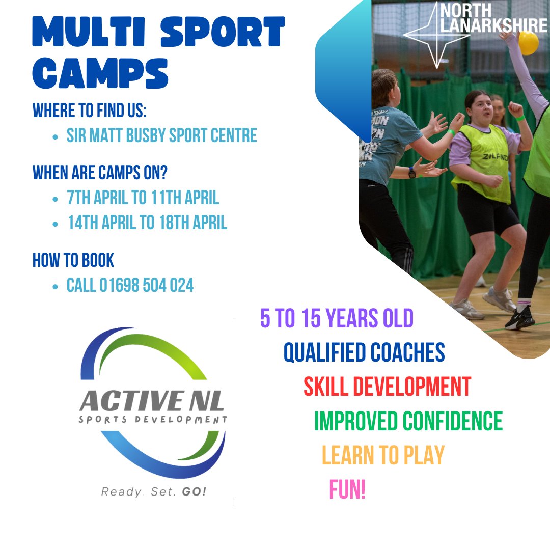 Lawmuir Eco 🌍❤️🌳 (@lawmuirpseco) on Twitter photo ActiveNL are running sport camps during the holiday provision. A great opportunity for our young people to keep fit and socialise while off. <a href="/LawmuirPS/">Lawmuir PS</a> <a href="/ParentLawmuir/">Lawmuir Parent Council</a> <a href="/LawmuirPSPC/">FriendsofLawmuirPC</a> ActiveNL are running sport camps during the holiday provision. A great opportunity for our young people to keep fit and socialise while off. <a href="/LawmuirPS/">Lawmuir PS</a> <a href="/ParentLawmuir/">Lawmuir Parent Council</a> <a href="/LawmuirPSPC/">FriendsofLawmuirPC</a>