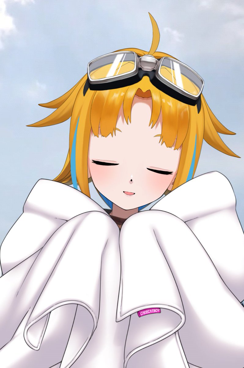 This might be a little late to mention but thank you for watching our yesterday's collab! Thinking back about it was a lot of fun! Birb love to play with Karin and Ai again ✨

For now, birb shall go back to it's slumber of dreams, Goodnighty!
おやすみなさい! ( = v = )💤