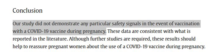 PharmaMedic95's tweet photo. Citer une étude qui dit l’inverse de ce que vous affirmez sur les malformations chez les bébés de femmes vaccinées... 
La prochaine fois @ConseilCsi, évitez les sources ça vous évitera de passer pour des menteurs et des cons. 
Faut bosser un minimum quand on essaye de manipuler. https://t.co/nIcqvFprya