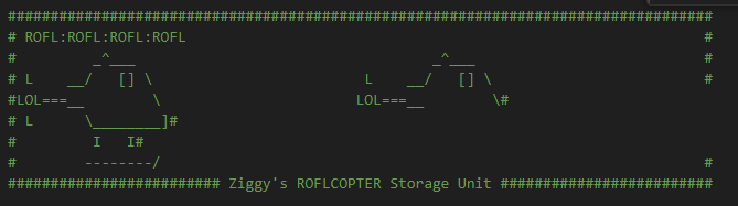 I am a very serious programmer and game developer and I put very useful comments in my code