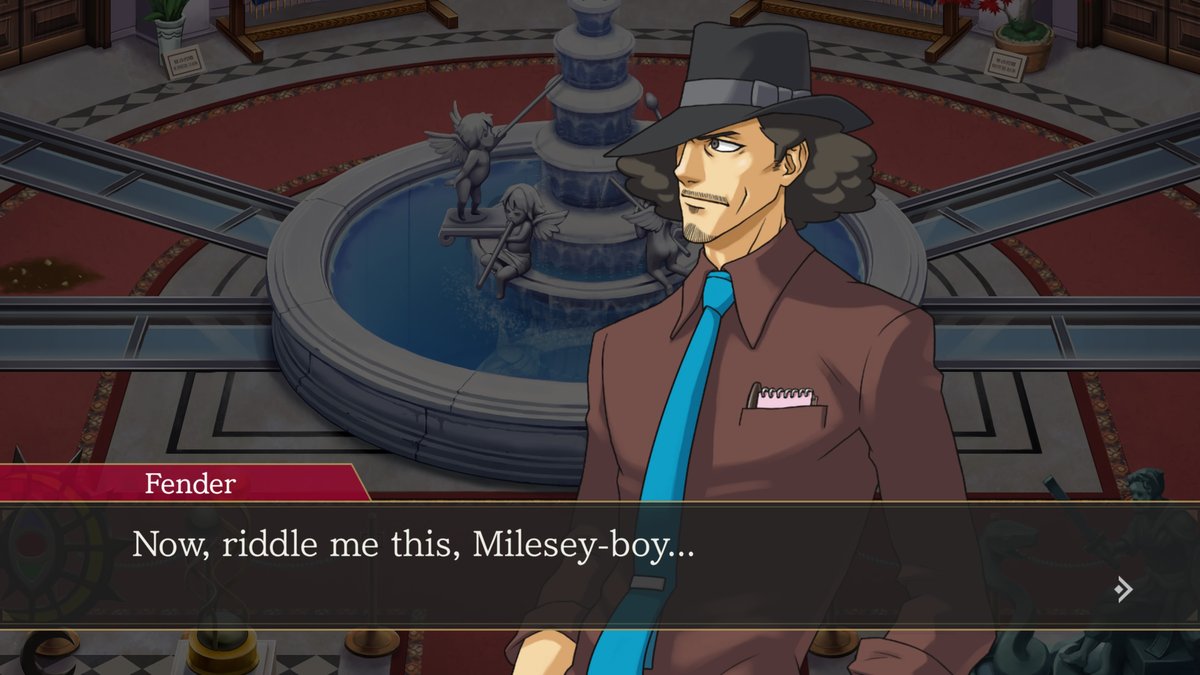 Mr. Fender and his nicknames for me. He never seems to tire of them.