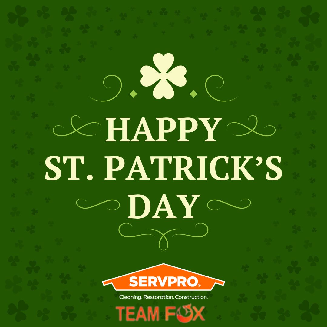 SERVPRONWBergen's tweet image. Happy St. Patrick's Day! You guessed it GREEN is our favorite color! #servpro #green🍀🍀