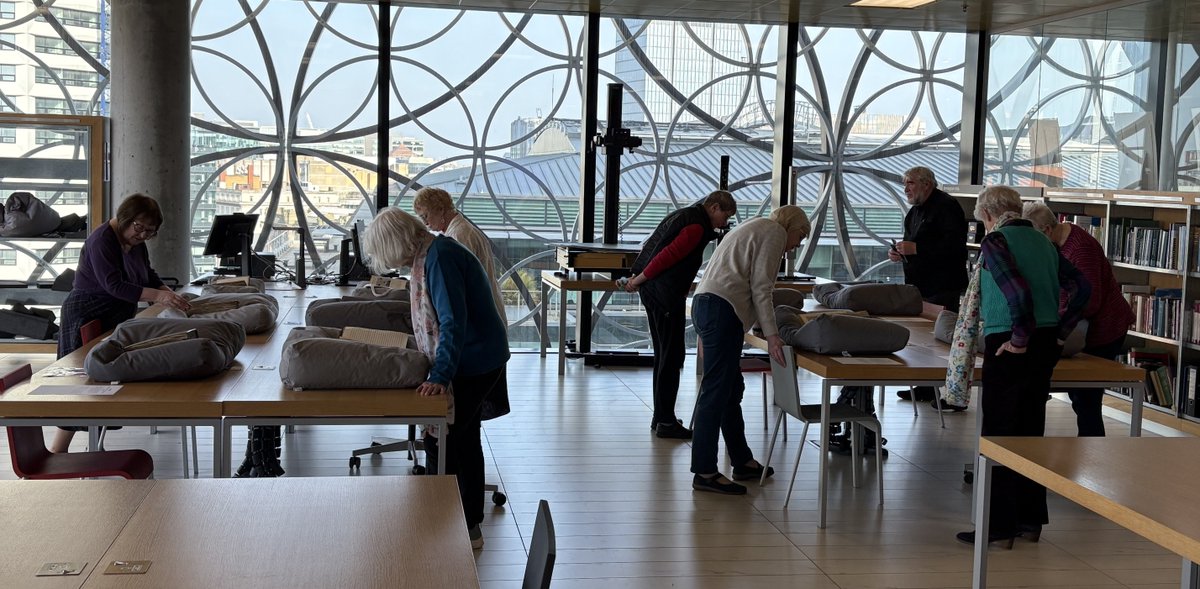 Thanks to all who attended last Saturday's #FoBAH #HelenCaddick event. One attendee commented it was their favourite archival collection. Look out for other events taking place <a href="/LibraryofBham/">LibraryofBirmingham</a> <a href="/FoBAH_Org/">FoBAH</a>