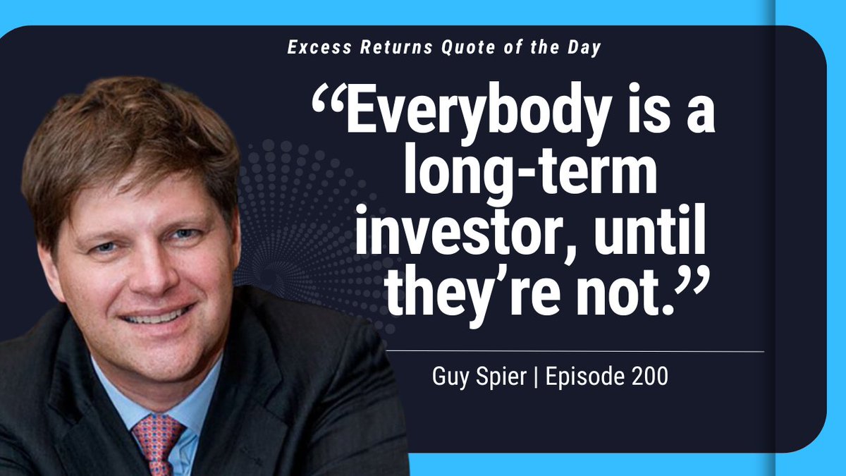 Great quote for the current environment from Guy Spier.