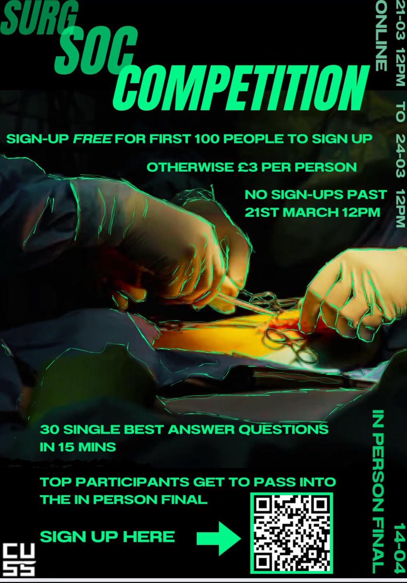 🚨 CAMBRIDGE NATIONAL SKILLS COMPETITION🚨

Test your knowledge in our ultimate knockout SBA challenge! 🏆

📅 SBA Round: 21st–24th March
💰 First 100 sign-ups = FREE! (£3 after)
⏳ No sign-ups after 16th March!

🔥 Limited spots – sign up now! 🔥

🔗 forms.gle/4cGogJMjtC2VB3…