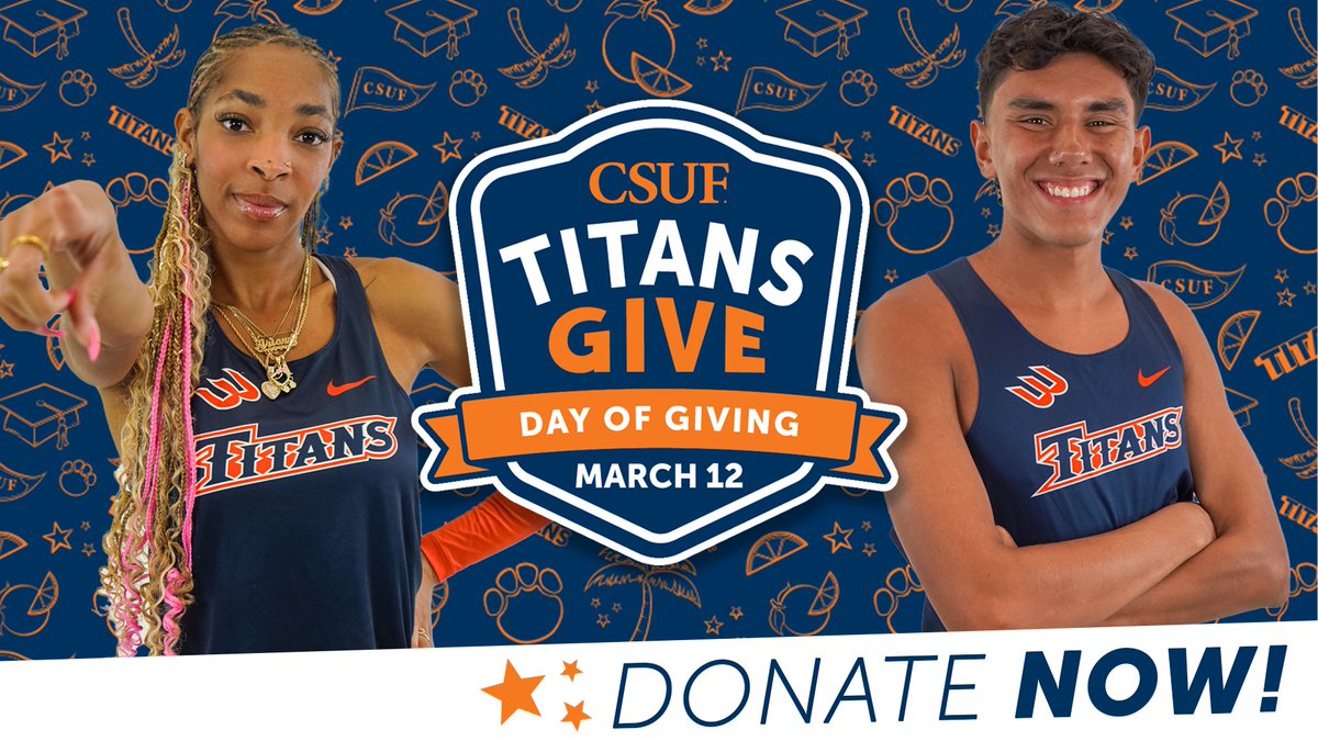 Happy Day of Giving!!!! Donate now to get your contributions doubled until bonus funds run out!!! Donations will be matched dollar for dollar up to $10,000 starting at 9 a.m. PST until funds run out. Eligible for gifts between $5 - $1,000.  

#Tusksup #TitansGive