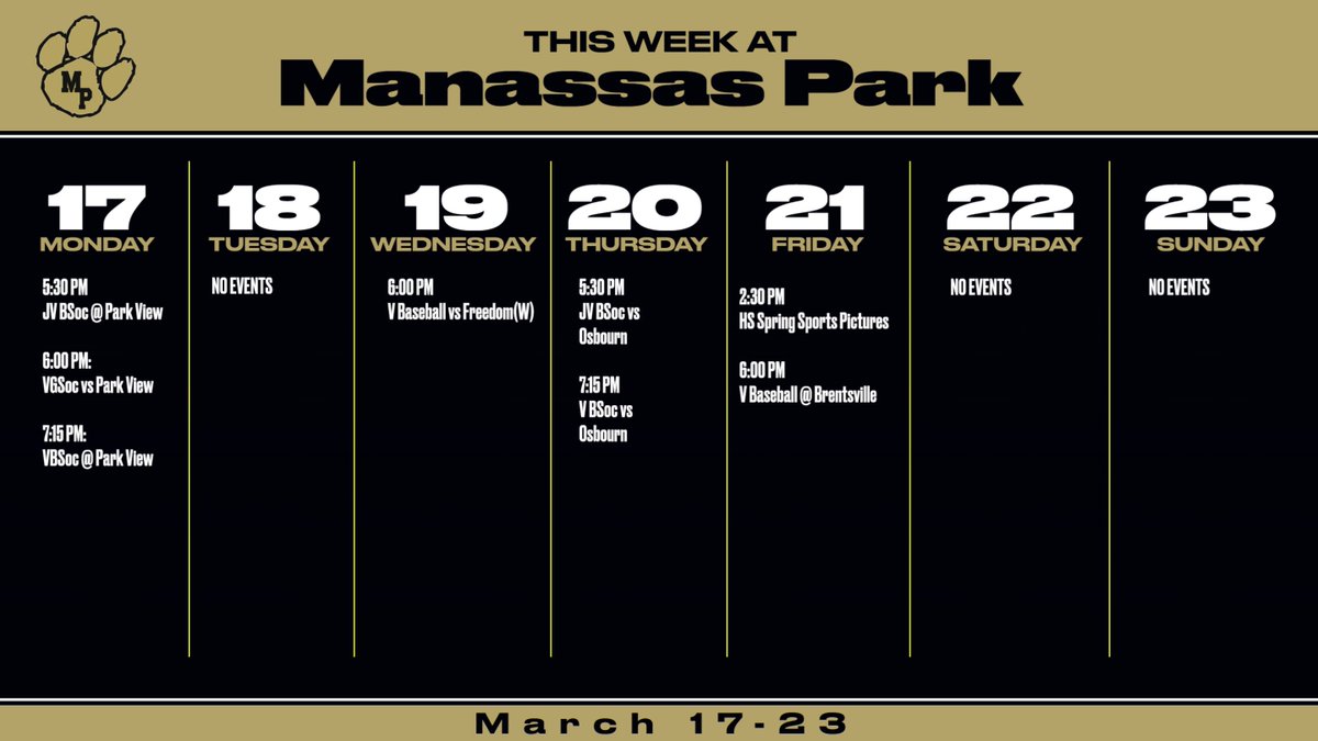 MPark Athletics (@mpcougars) on Twitter photo 