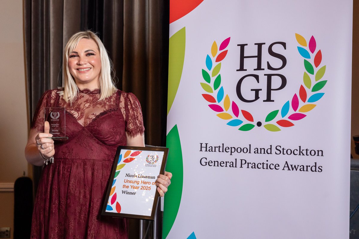 Congratulations to the winner of the ARRS Team Member of the Year Award 2025... Nicola Lissaman.  

She won for her commitment to her work in practice and as part of the Women's Health Team., as well as her energy and passion.