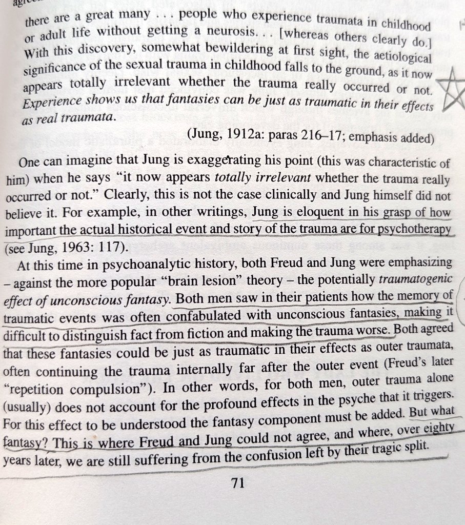 Bianca Stone (@biancastone) on Twitter photo <a href="/DrEricKuelker/">Eric Kuelker</a> <a href="/psychgeist52/">James Barnes MSc., MA</a> Totally agree. AND I've found that even "childhood sexual desires" is not a blaming of victim necessarily, but another ignored complex area of psyche: Jung pointed to this well, of BOTH inner/outer experience being traumatic; I appreciate how D. Kalsched articulates (below) <a href="/DrEricKuelker/">Eric Kuelker</a> <a href="/psychgeist52/">James Barnes MSc., MA</a> Totally agree. AND I've found that even "childhood sexual desires" is not a blaming of victim necessarily, but another ignored complex area of psyche: Jung pointed to this well, of BOTH inner/outer experience being traumatic; I appreciate how D. Kalsched articulates (below)