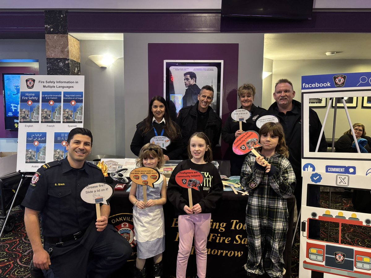 KalpanaRajgopa2's tweet image. We had an amazing time at Heroes Day! Thank you @townofoakville for coming out to meet the @oakvillefire and learn about fire safety ! #marchbreakfun #workingsmokealarmssavelives