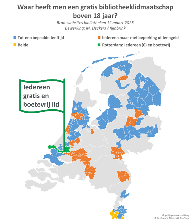 BREAKING: Rotterdam maakt als eerste stad de bibliotheek gratis en boetevrij voor iedereen! En ik leg graag uit waarom de stap van Rotterdam baanbrekend is. Lees het hier: markdeckers.net/2025/03/breaki…